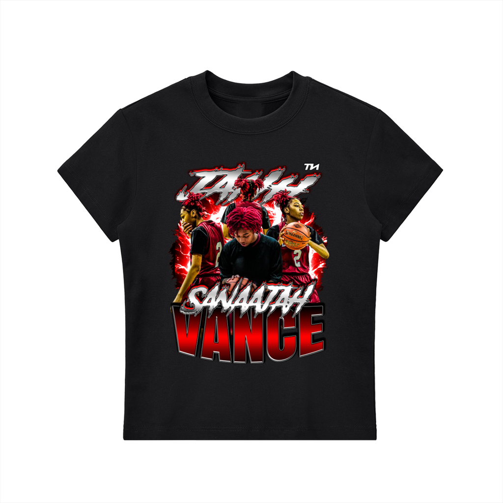 Sanaajah Vance  Bodycon Crewneck T-Shirt