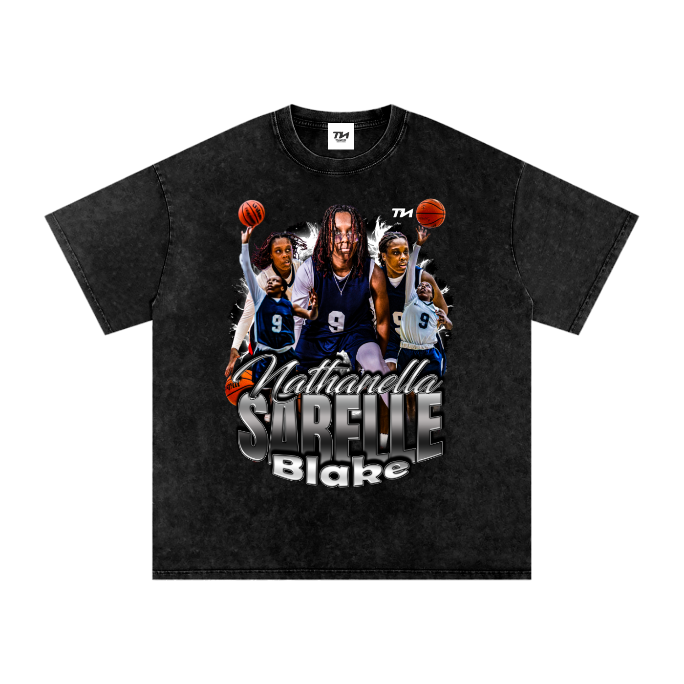 Nathanella-Sabelle Blake Washed Oversized T-Shirt