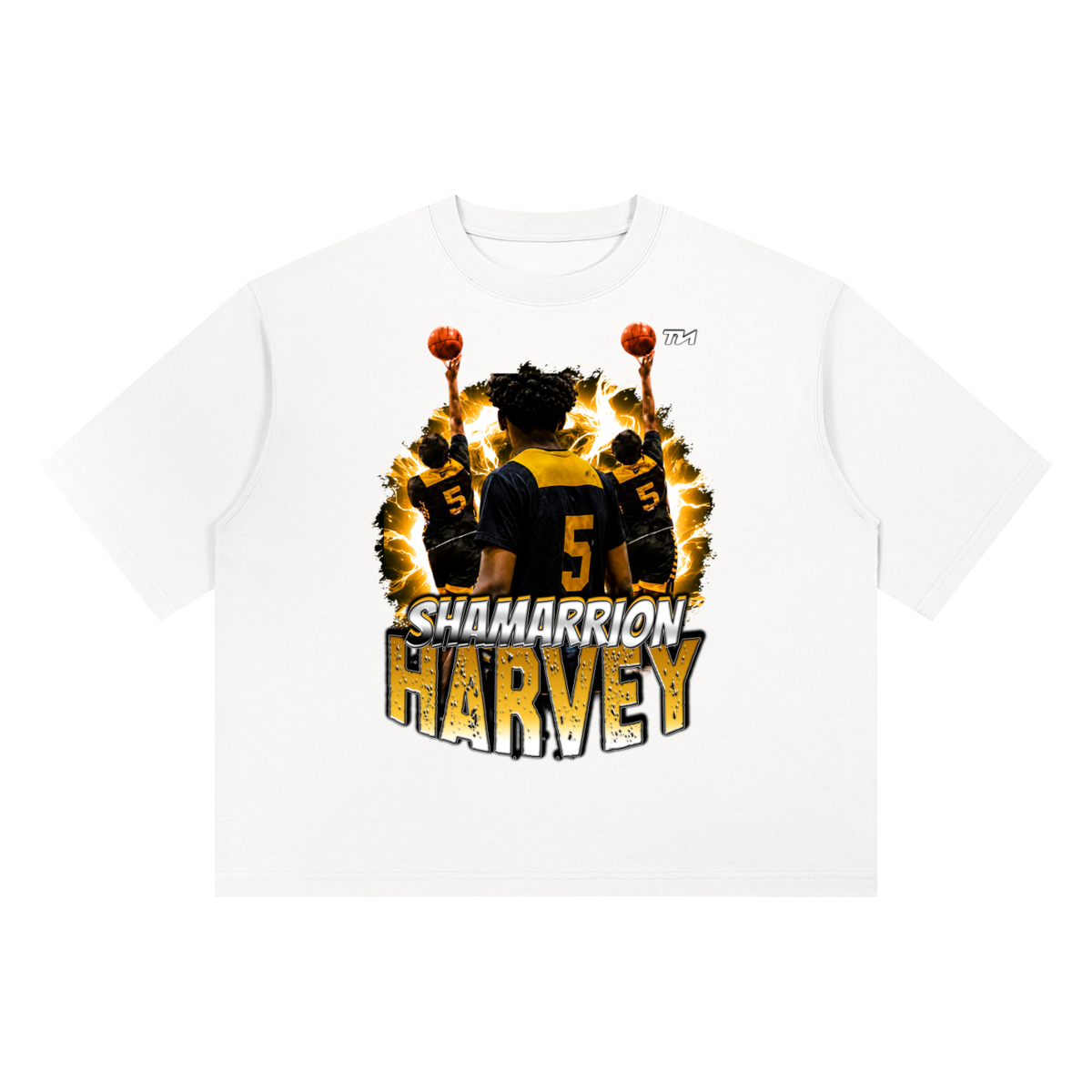 Shamarrion Harvey Heavyweight Boxy T-Shirt