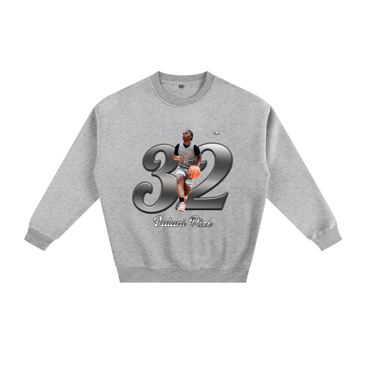 Jalani rice Fleeced Sweatshirt