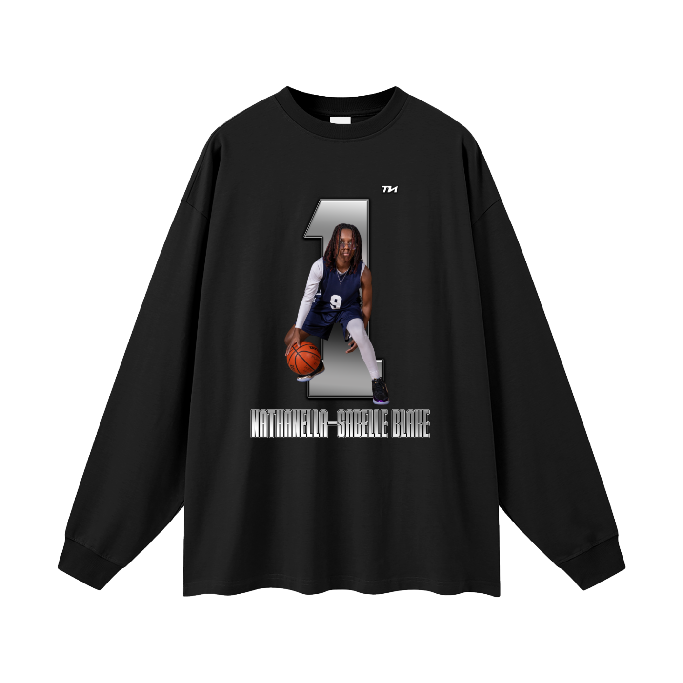 Nathanella-Sabelle Blake Oversized Long Sleeve T-Shirt