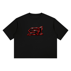 Santonio campbell Heavyweight Boxy T-Shirt