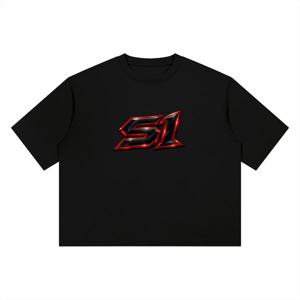 Santonio campbell Heavyweight Boxy T-Shirt