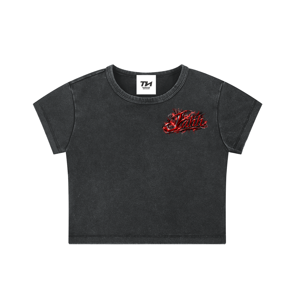 Sanaajah Vance Washed Crop Top