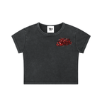 Sanaajah Vance Washed Crop Top