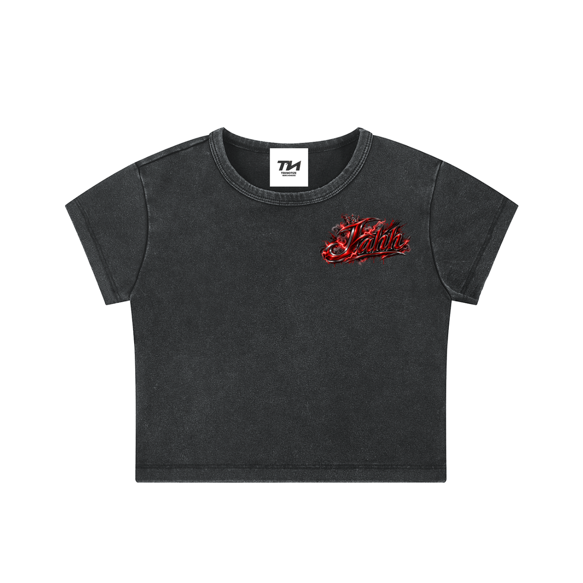 Sanaajah Vance Washed Crop Top