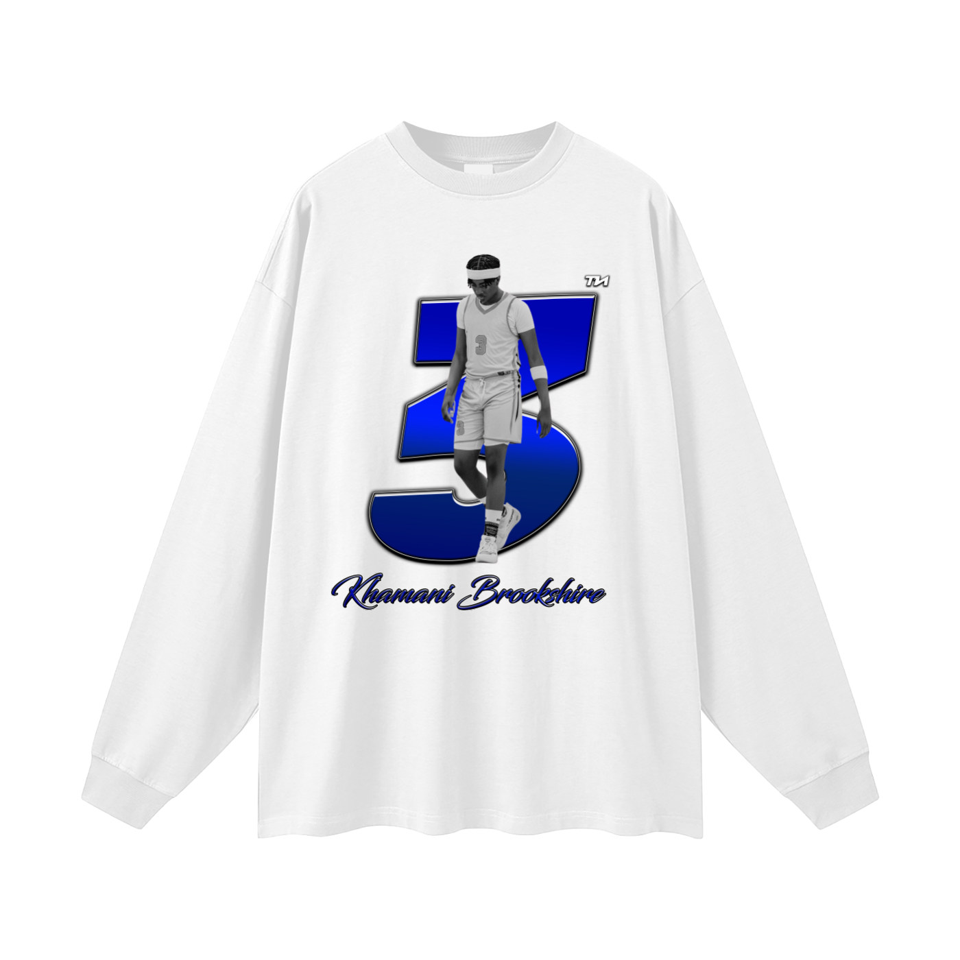 Khamani Brookshire Oversized Long Sleeve T-Shirt