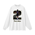 Dijuan williams Oversized Long Sleeve T-Shirt
