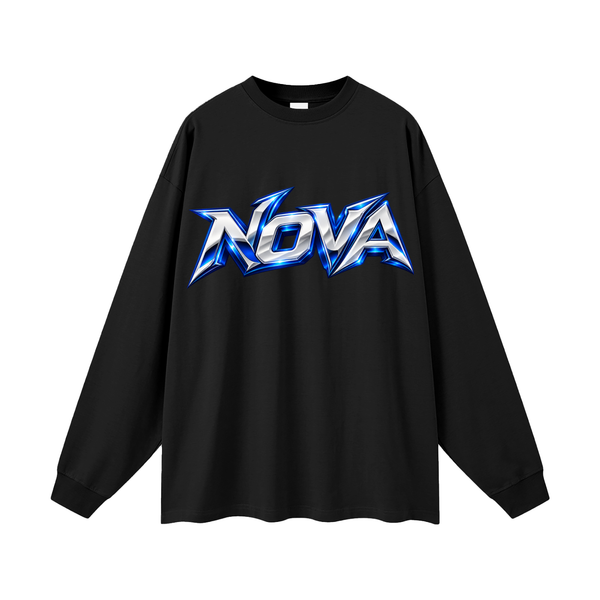 Landon slim Oversized Long Sleeve T-Shirt