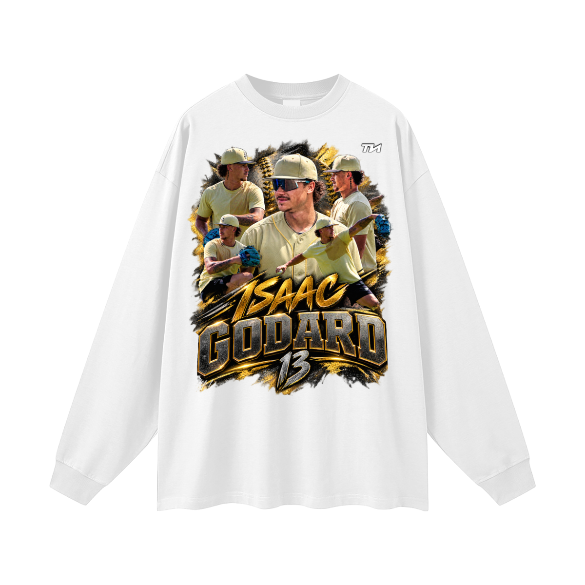 Isaac Godard Oversized Long Sleeve T-Shirt
