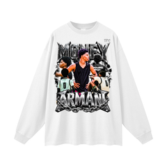 Armani Oversized Long Sleeve T-Shirt