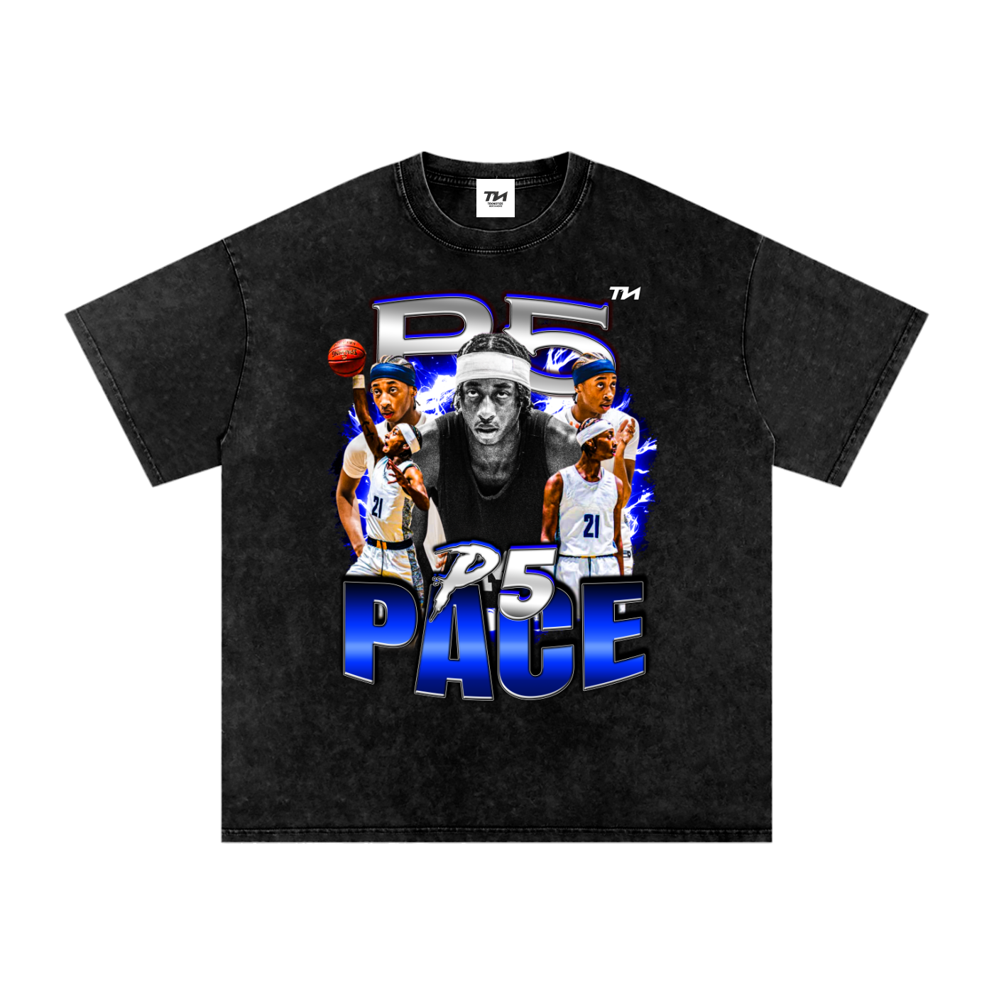 Pace Washed Oversized T-Shirt