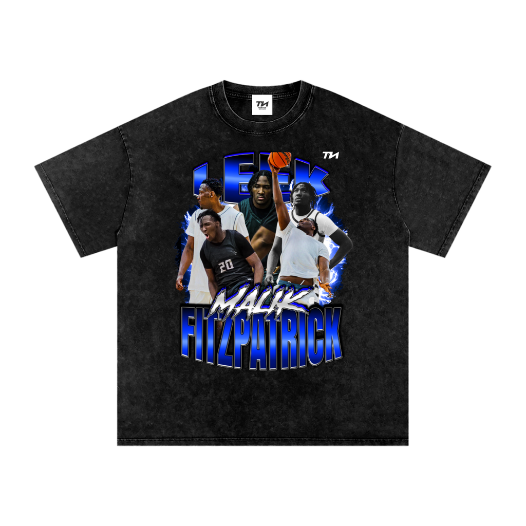 Malik Fitzpatrick Washed Oversized T-Shirt