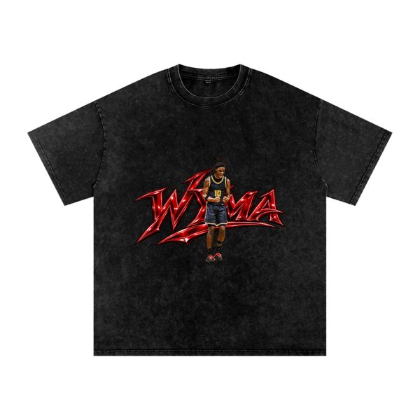 Tyeron Hines  Washed Oversized T-Shirt