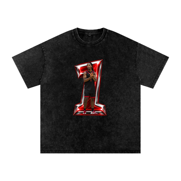 David Williams Washed Oversized T-Shirt