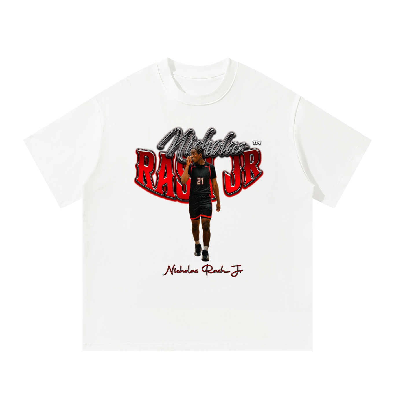Nicholas Rash Jr Oversized T-Shirt