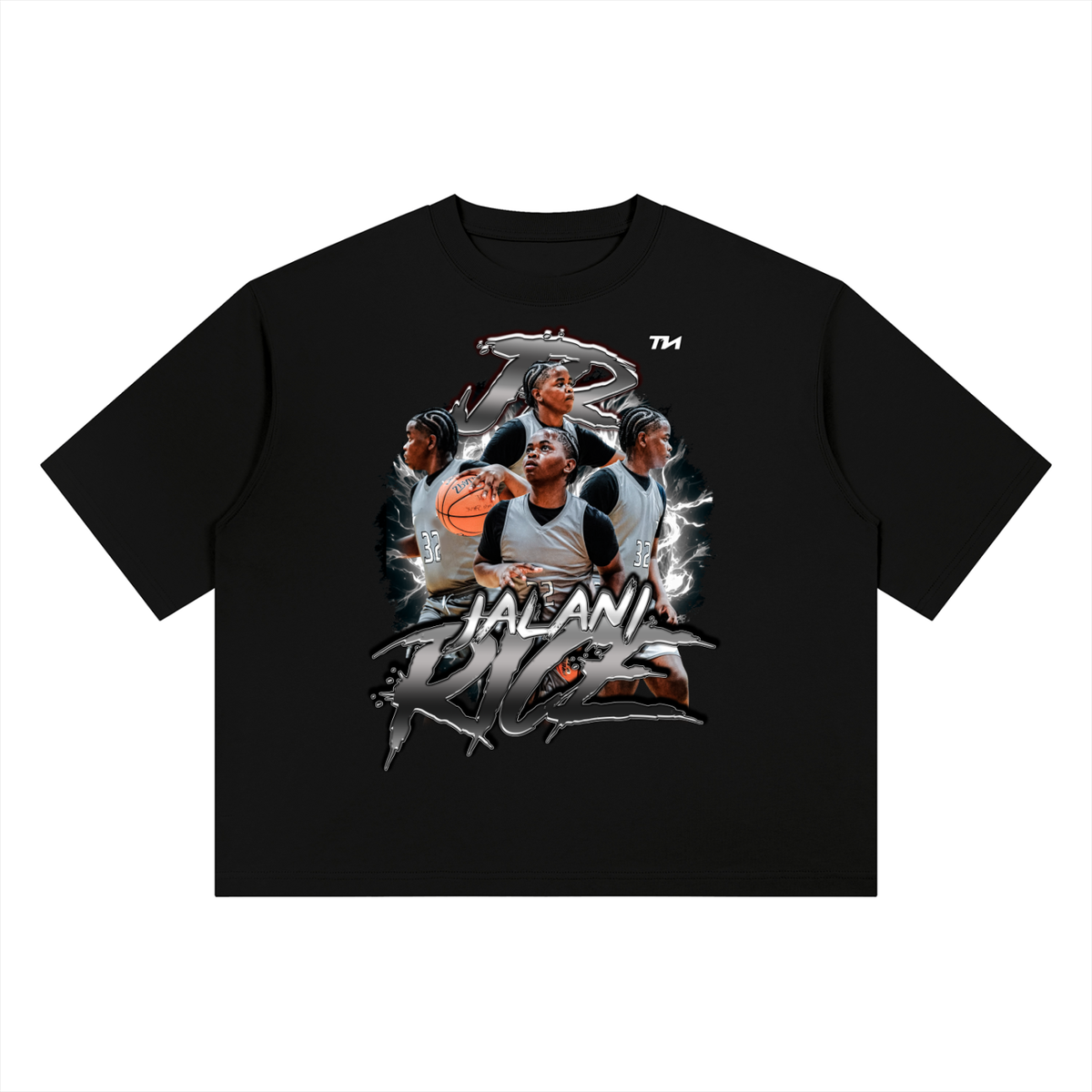 Jalani rice Heavyweight Boxy T-Shirt