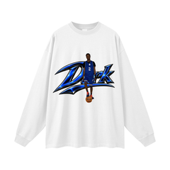 Damien jones  Oversized Long Sleeve T-Shirt