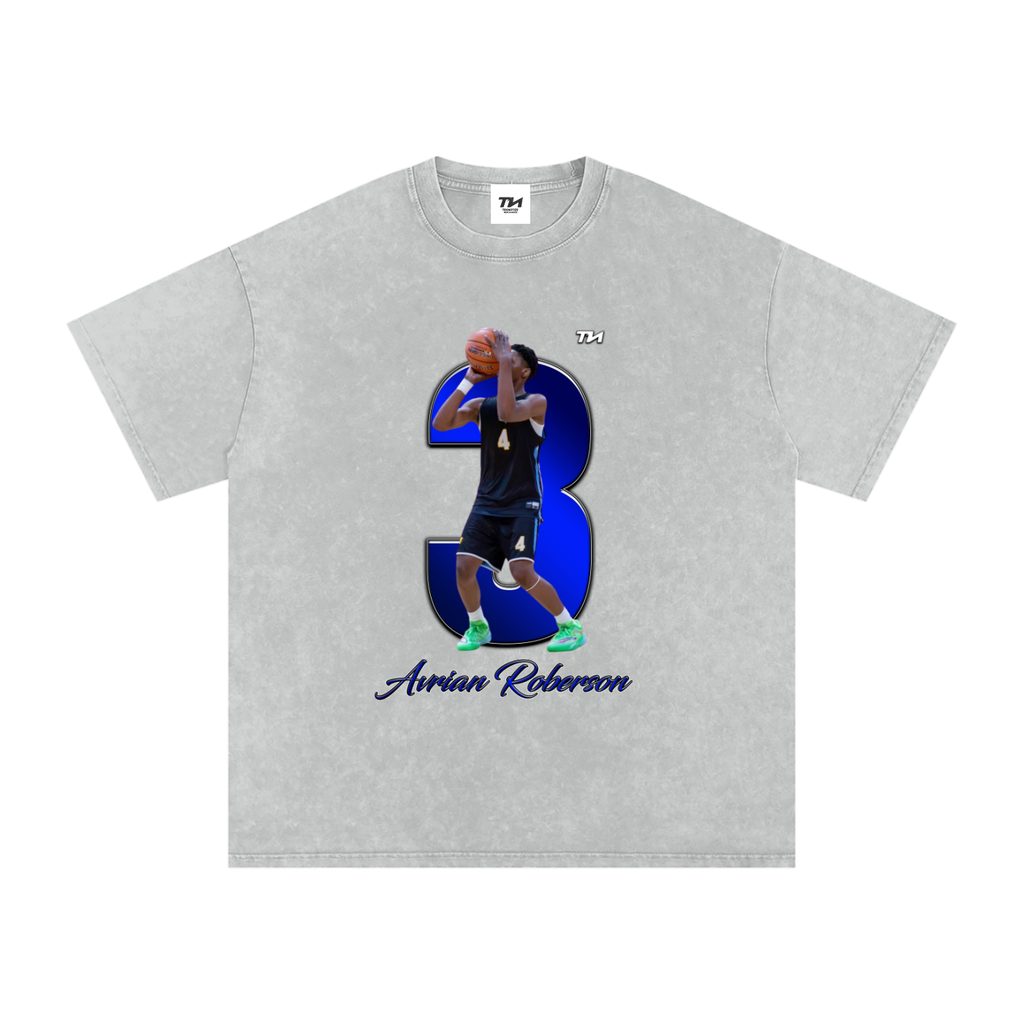 Avrian Roberson Washed Oversized T-Shirt