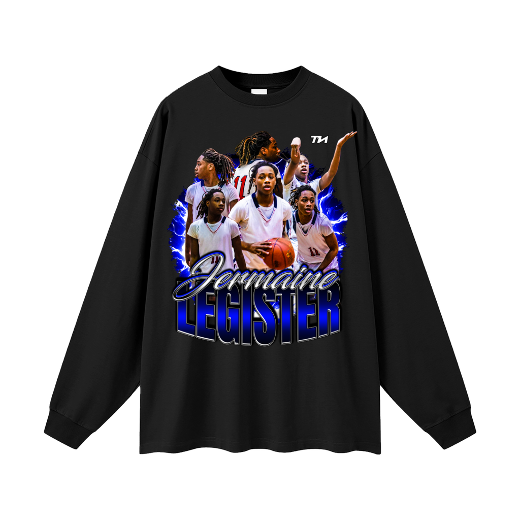 Jermaine legister Oversized Long Sleeve T-Shirt
