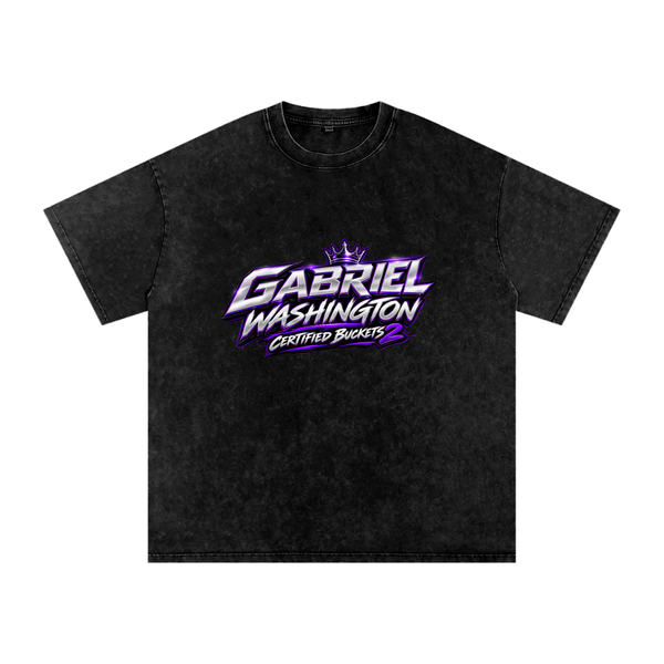 Gabriel  Washed Oversized T-Shirt
