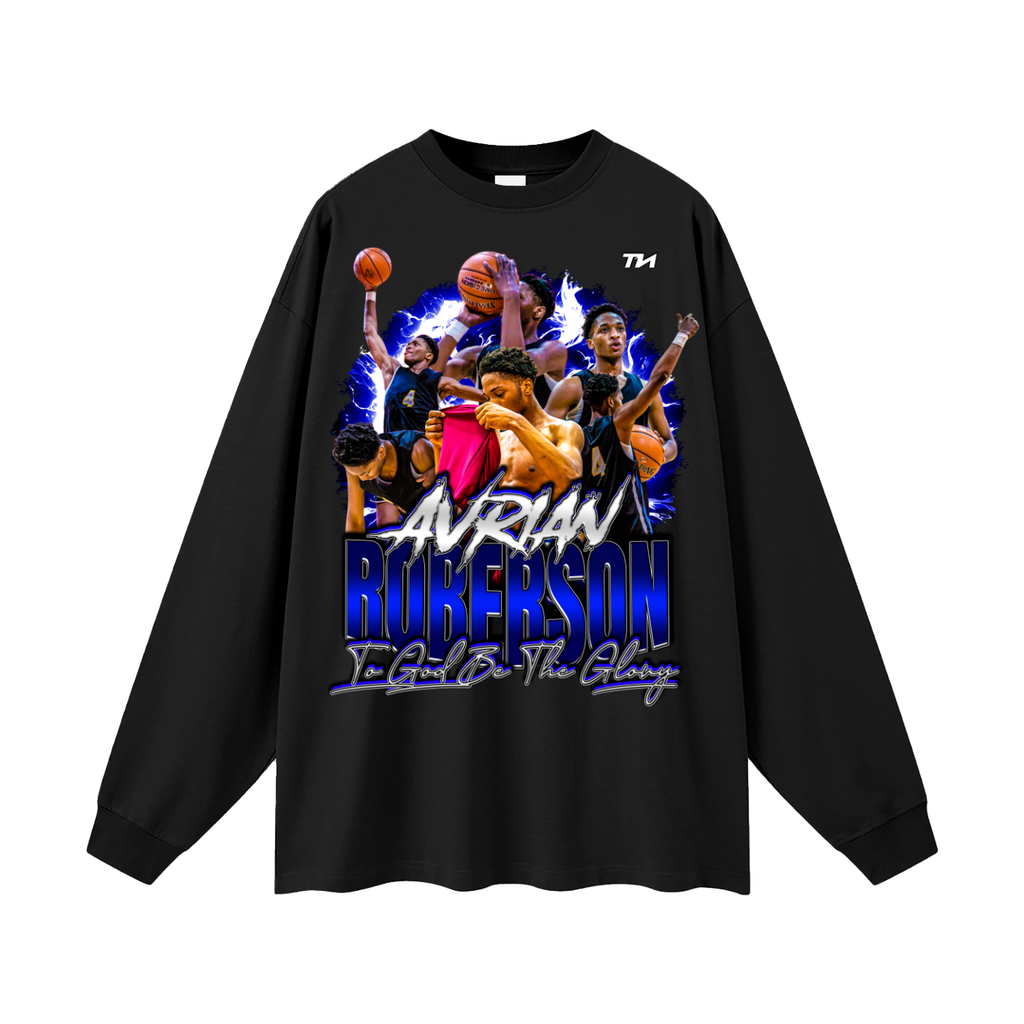 Avrian Roberson Oversized Long Sleeve T-Shirt