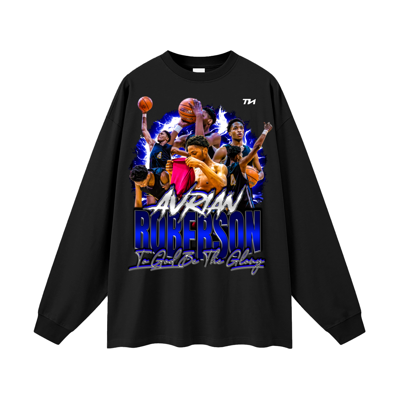 Avrian Roberson Oversized Long Sleeve T-Shirt