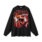 James Visocky Oversized Long Sleeve T-Shirt