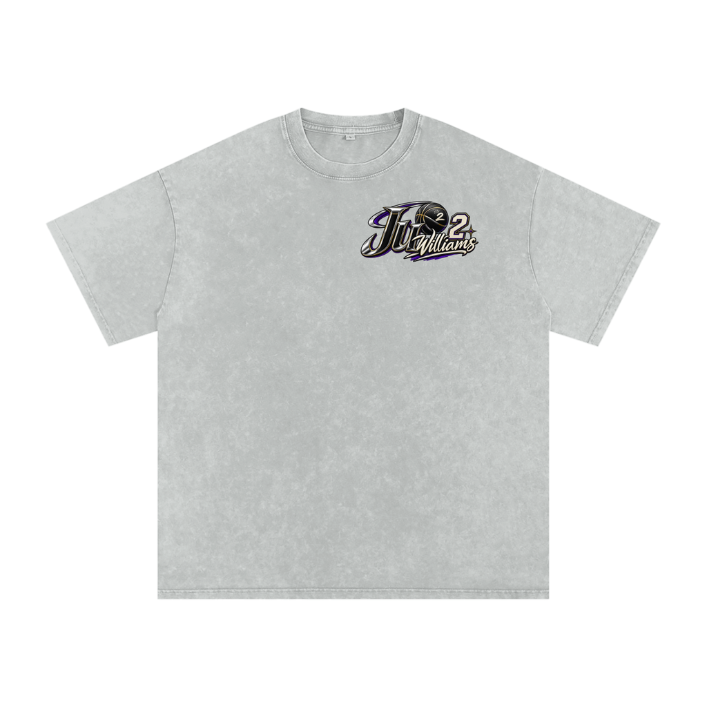 Dijuan williams Washed Oversized T-Shirt
