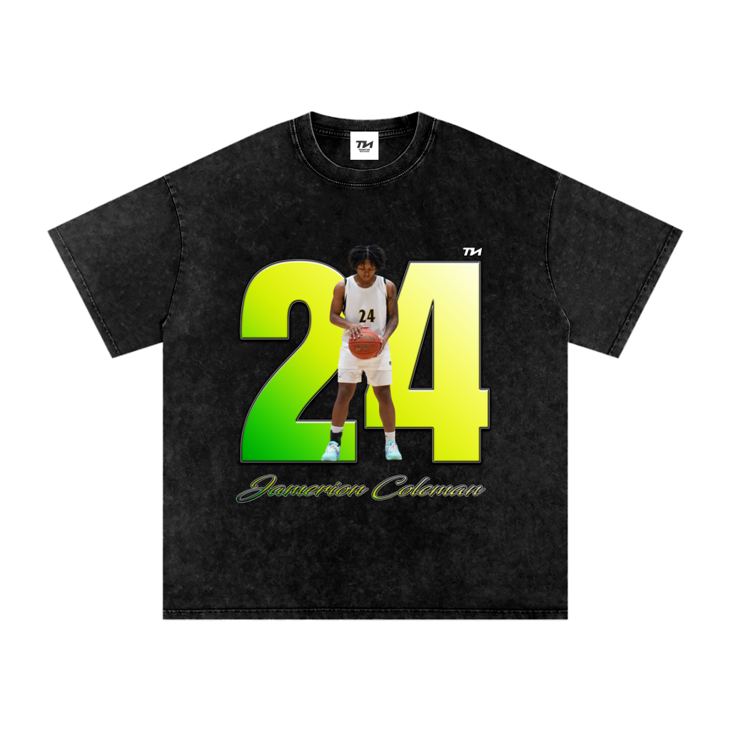 Jamerion Coleman Washed Oversized T-Shirt