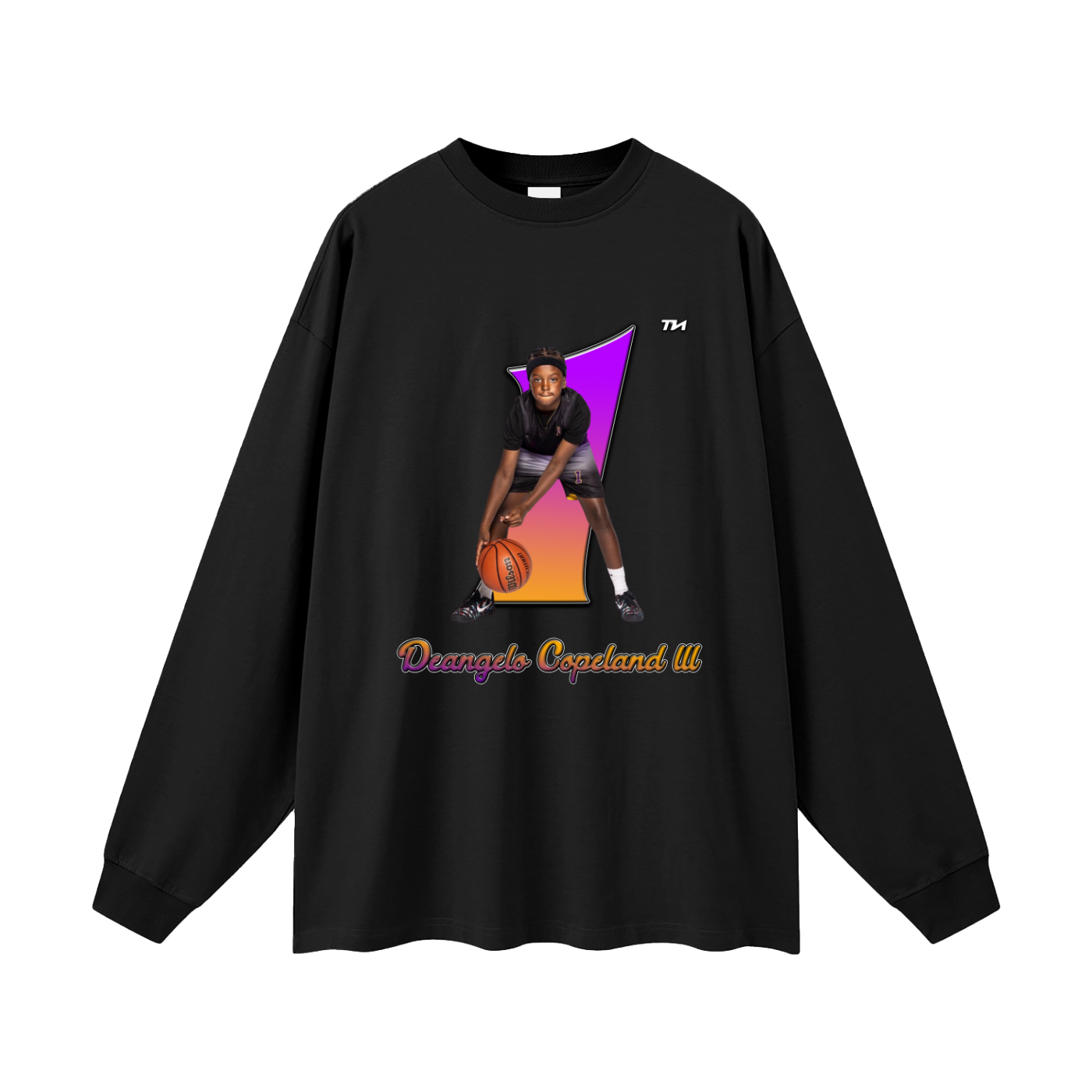 Deangelo copeland lll Oversized Long Sleeve T-Shirt