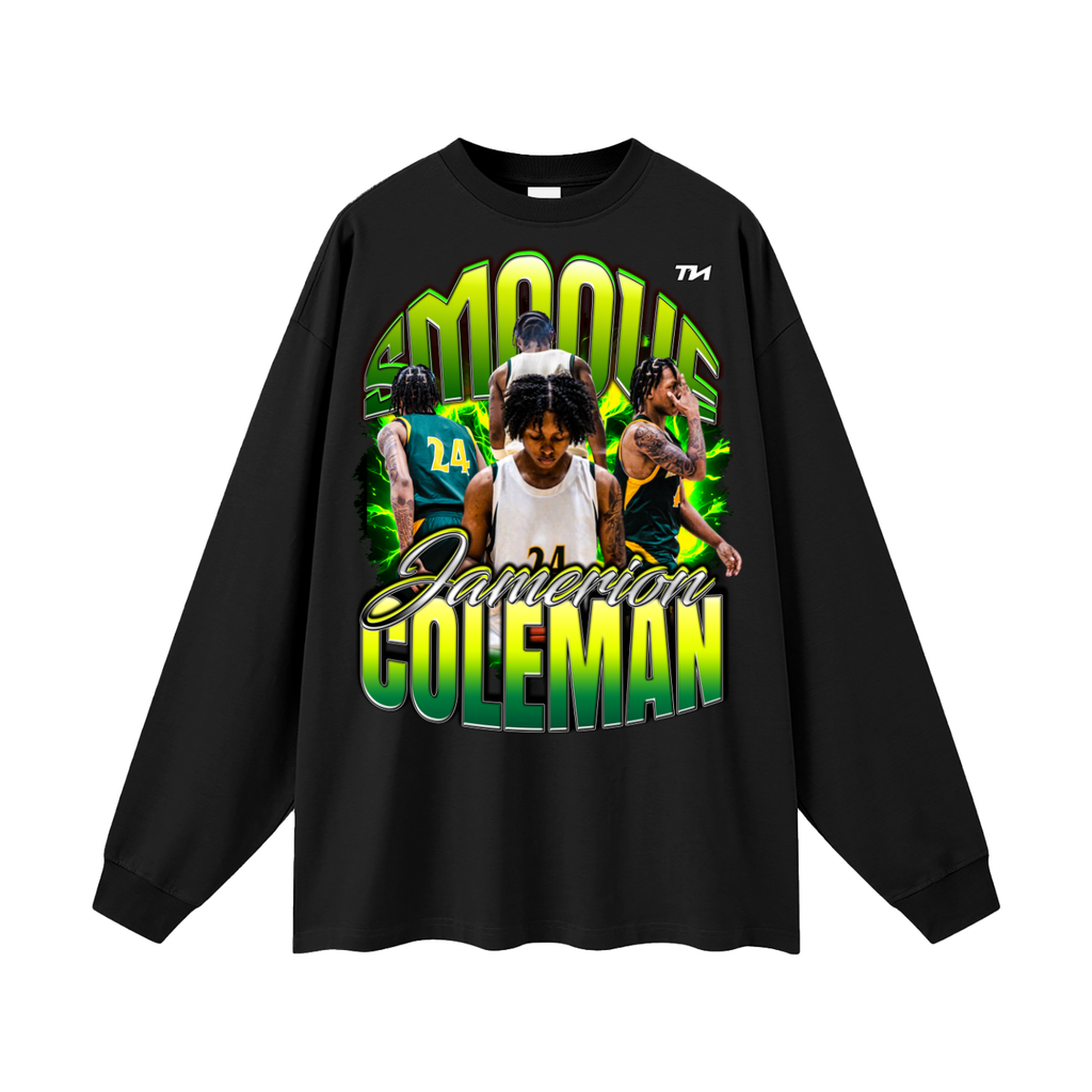 Jamerion Coleman Oversized Long Sleeve T-Shirt