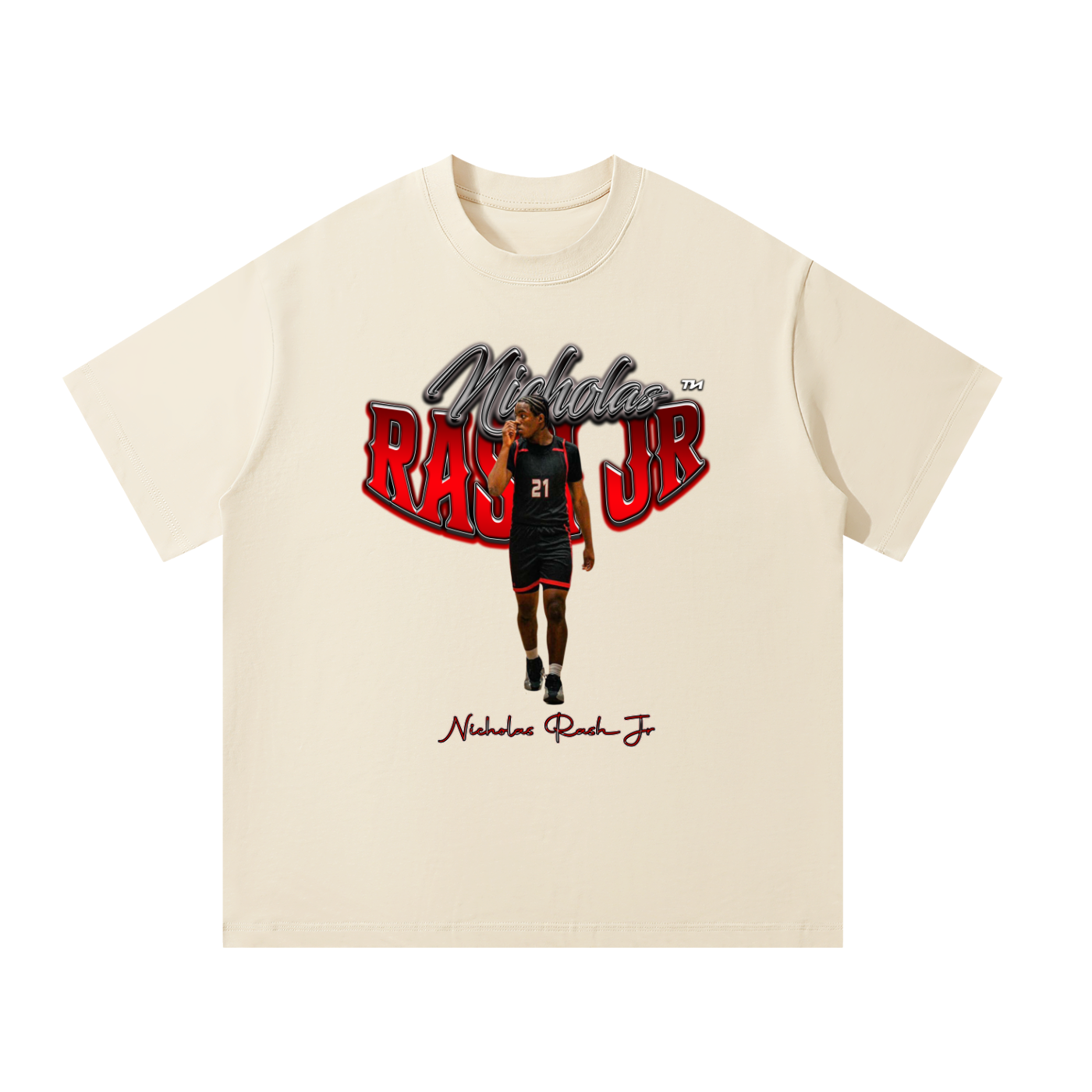 Nicholas Rash Jr Oversized T-Shirt