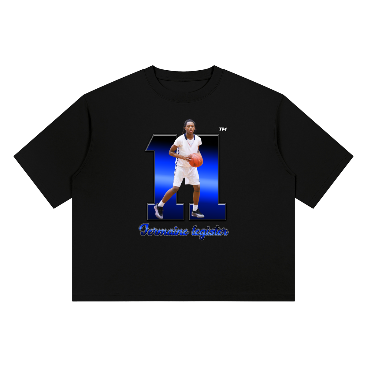 Jermaine legister Heavyweight Boxy T-Shirt