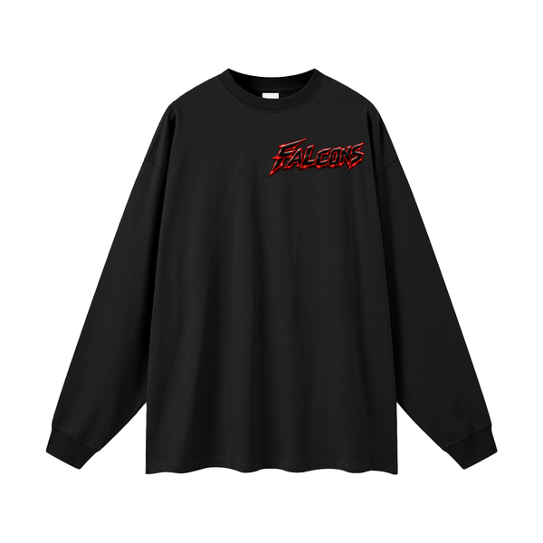 Larry McCarroll  Oversized Long Sleeve T-Shirt