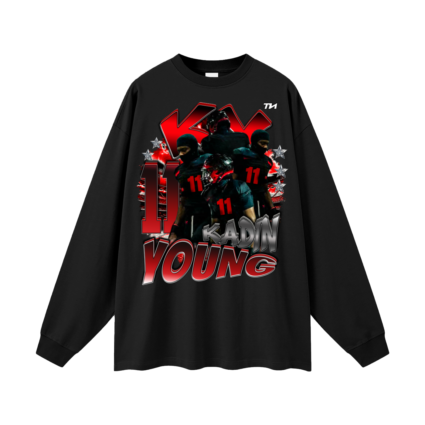 Kadin Young Oversized Long Sleeve T-Shirt