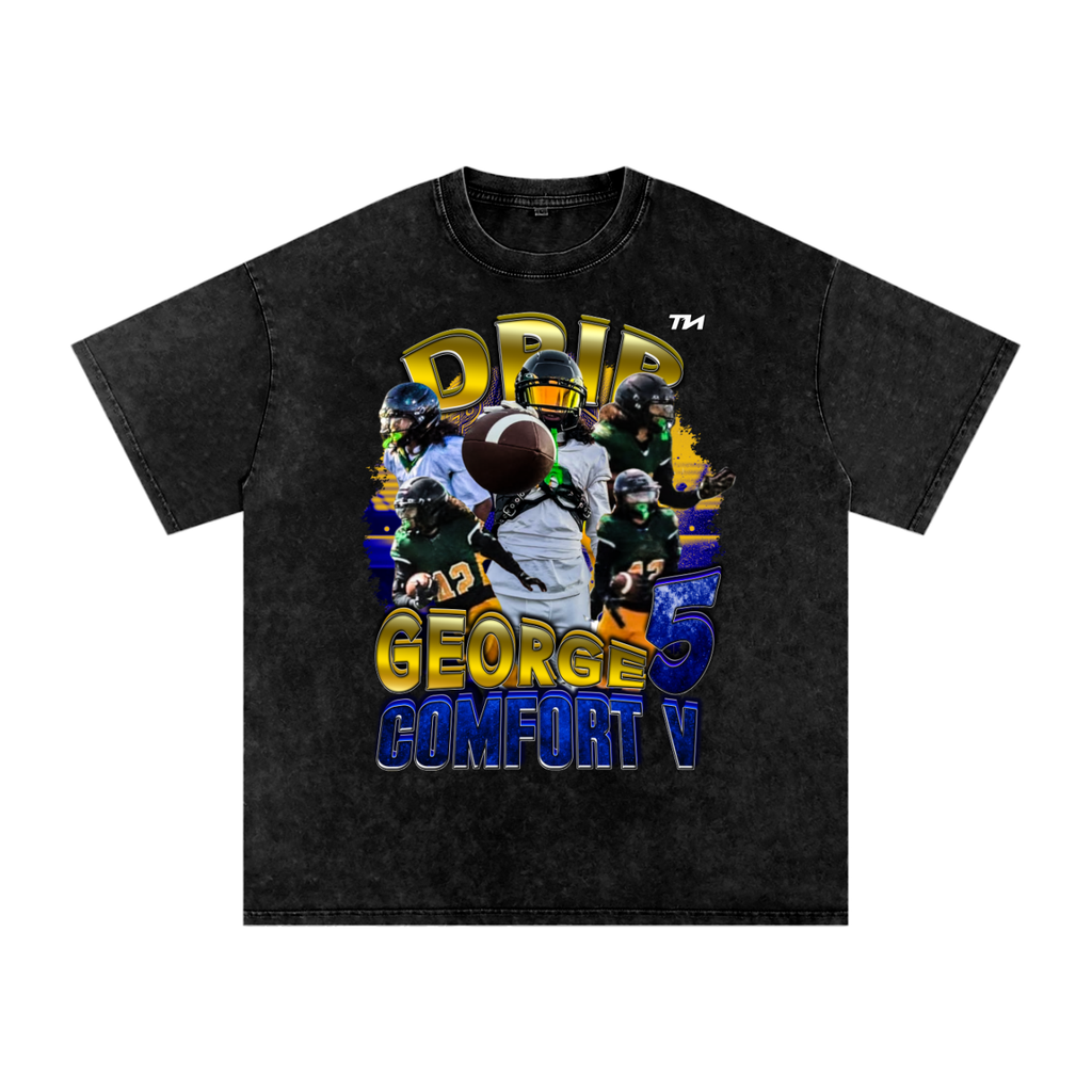 George Comfort Washed Oversized T-Shirt