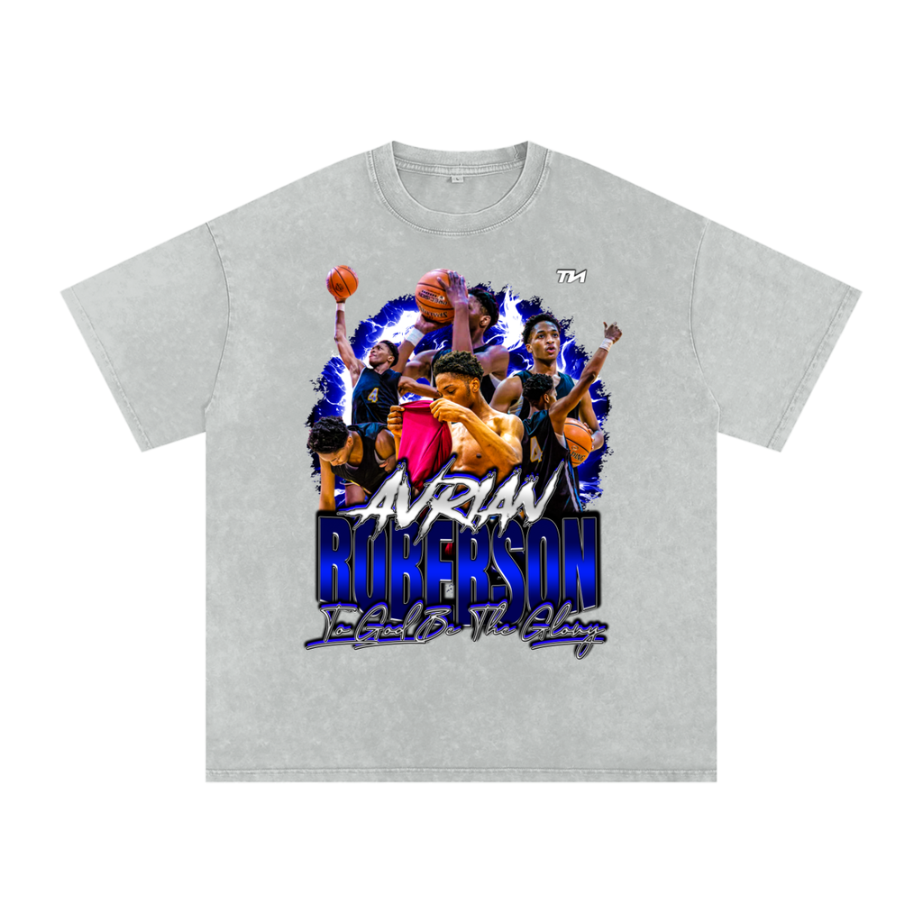 Avrian Roberson Washed Oversized T-Shirt