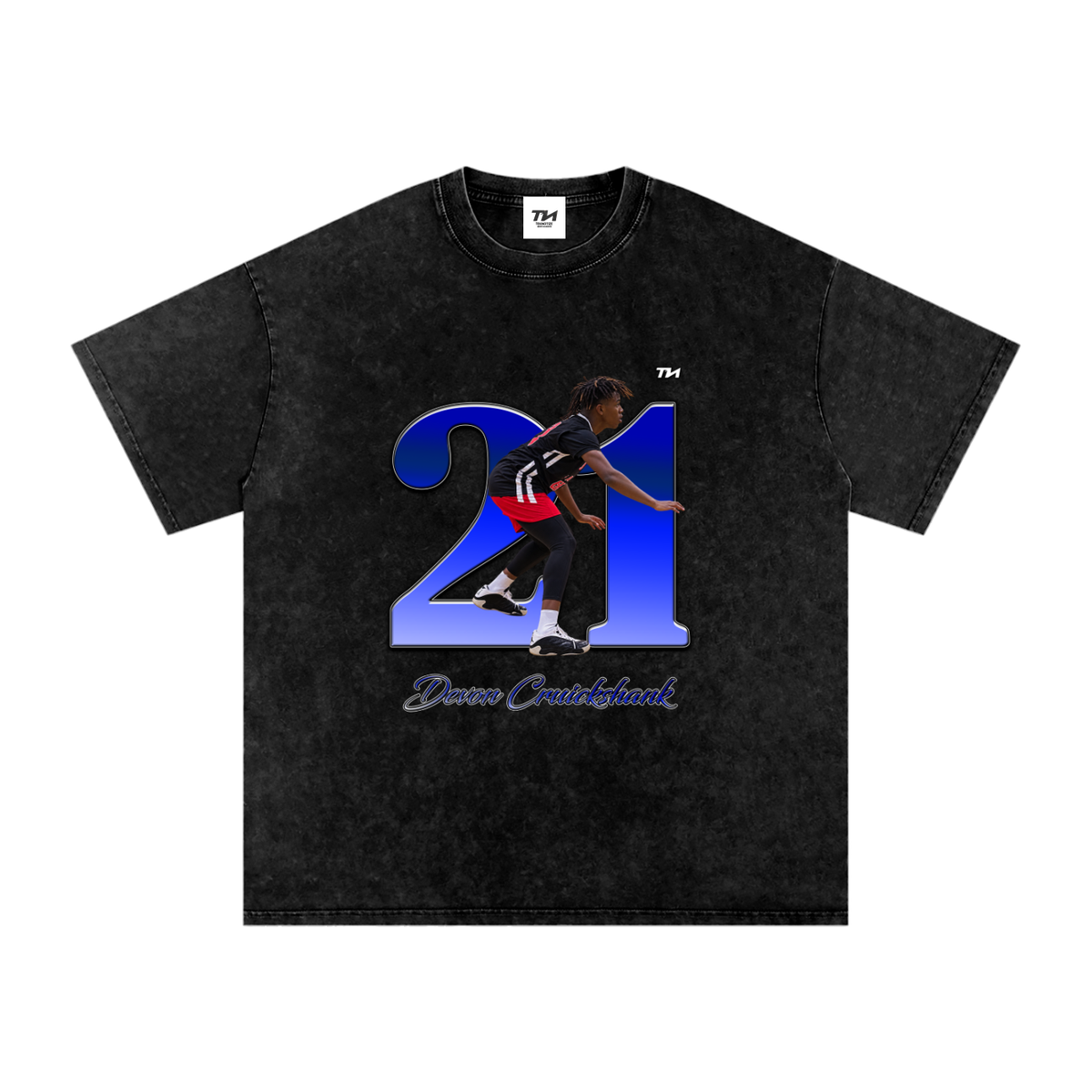Devon Cruickshank Washed Oversized T-Shirt