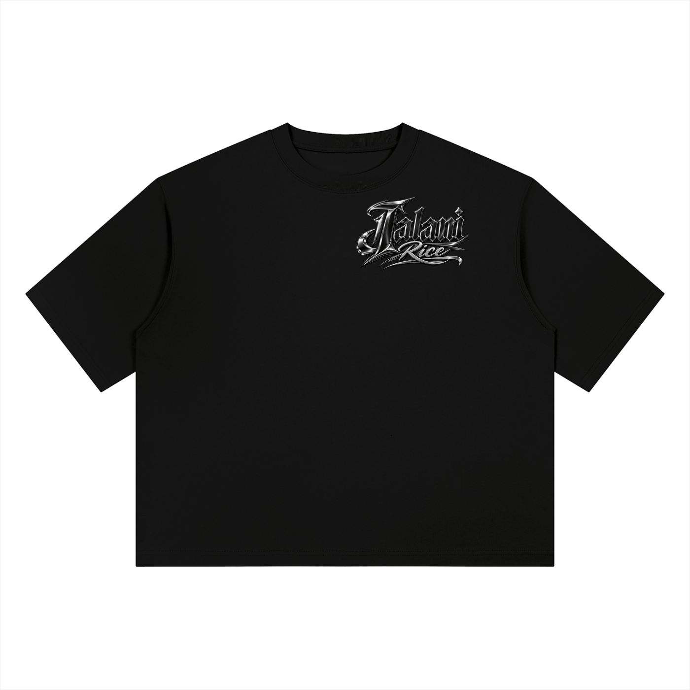 Jalani rice Heavyweight Boxy T-Shirt