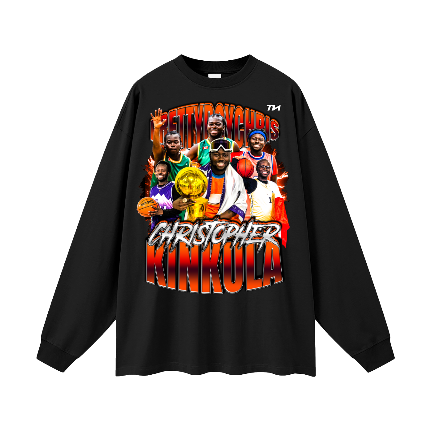 Christopher Kinkula Oversized Long Sleeve T-Shirt