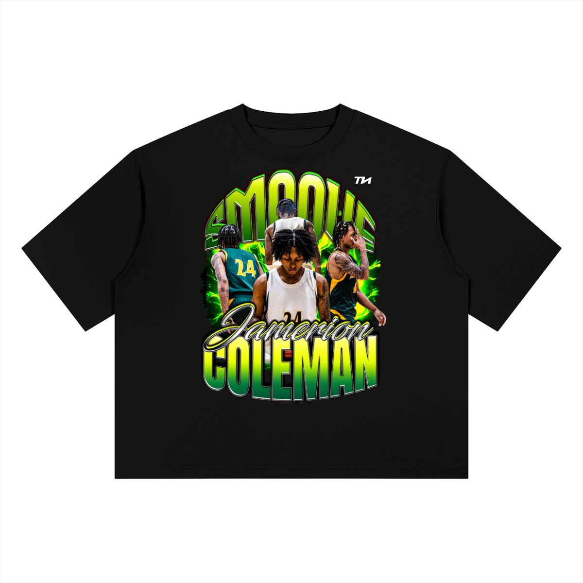 Jamerion Coleman Heavyweight Boxy T-Shirt