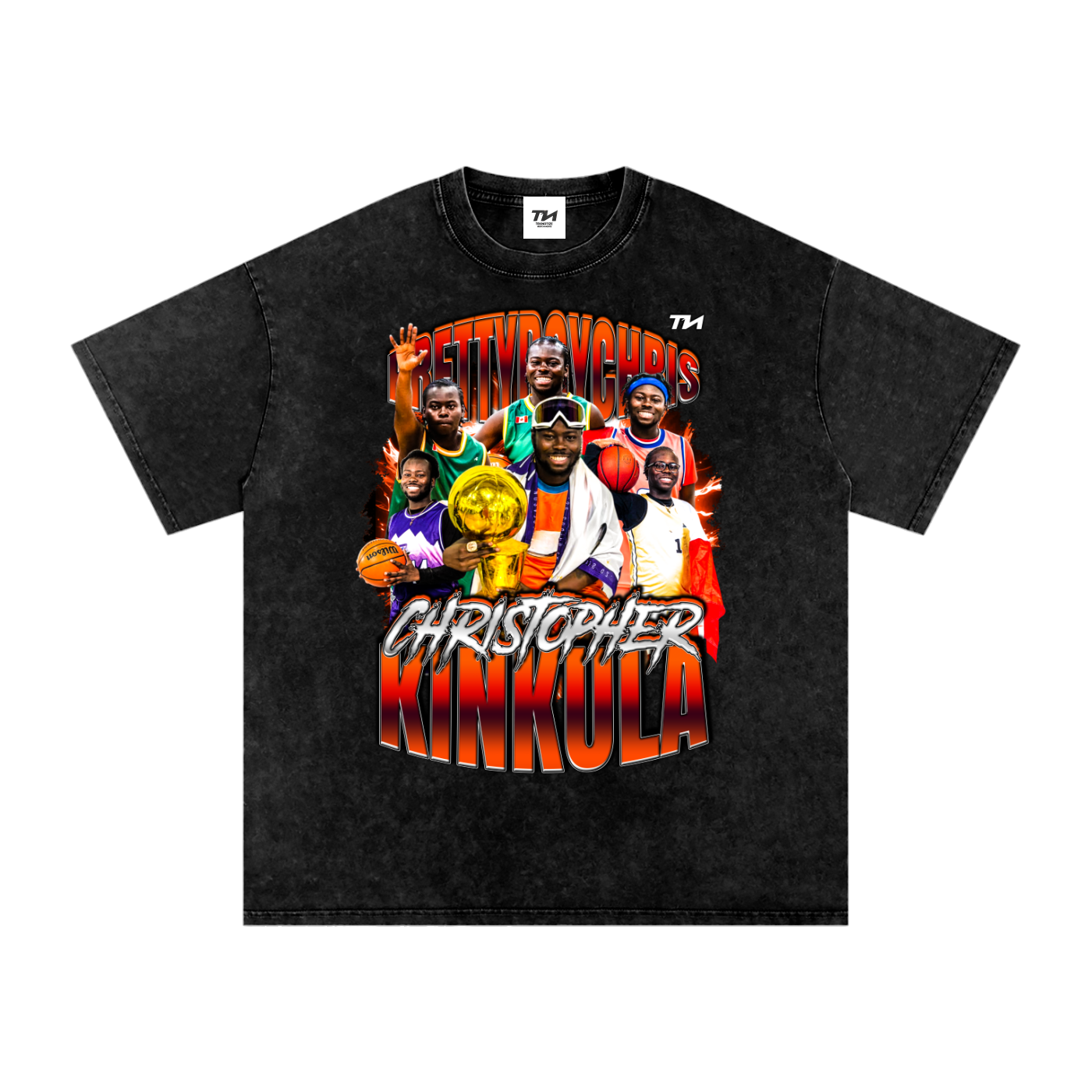Christopher Kinkula Washed Oversized T-Shirt