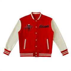 Larry McCarroll  Two-Tone Fleeced Varsity Jacket