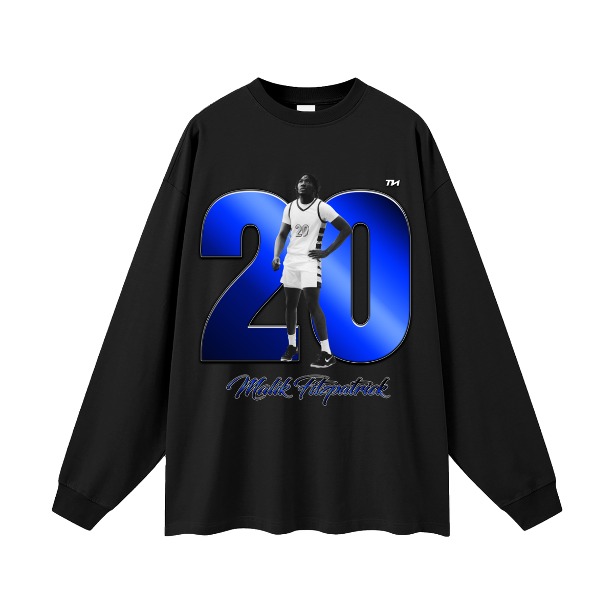 Malik Fitzpatrick Oversized Long Sleeve T-Shirt