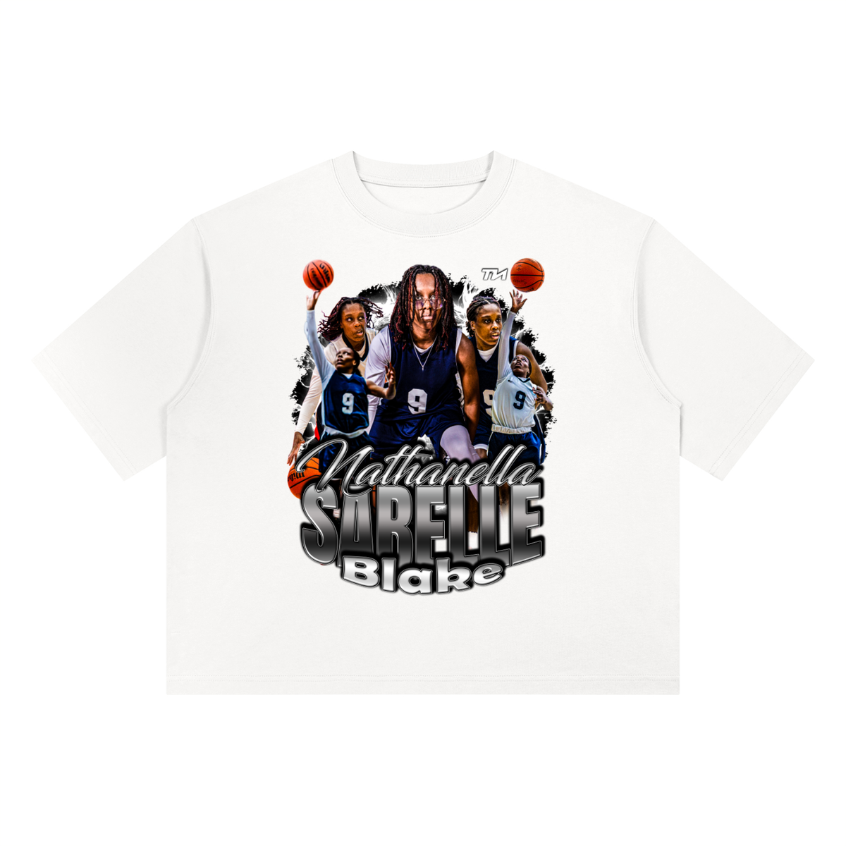Nathanella-Sabelle Blake Heavyweight Boxy T-Shirt