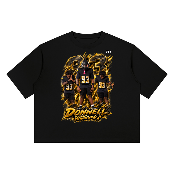 Donnell Williams jr Heavyweight Boxy T-Shirt