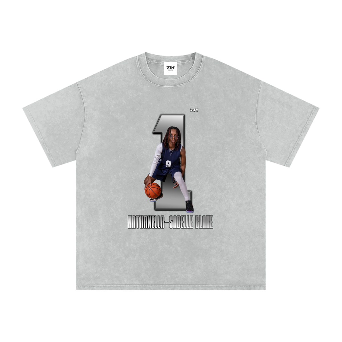Nathanella-Sabelle Blake Washed Oversized T-Shirt