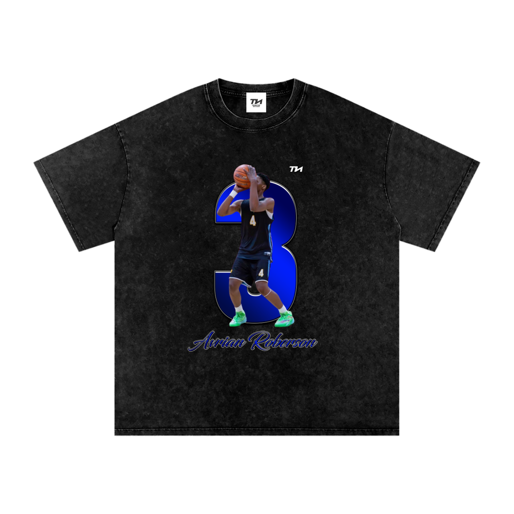 Avrian Roberson Washed Oversized T-Shirt