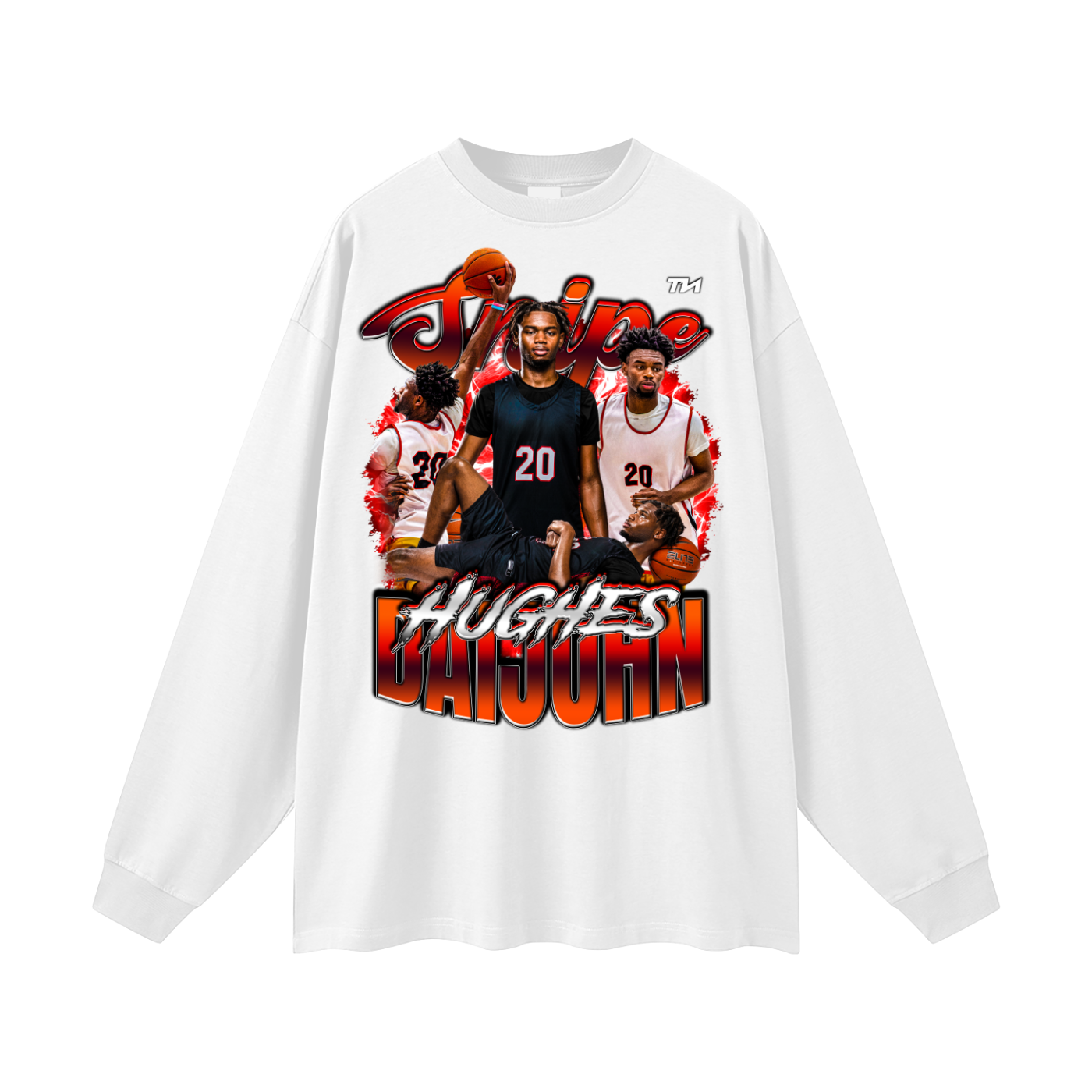 Daijohn Hughes Oversized Long Sleeve T-Shirt